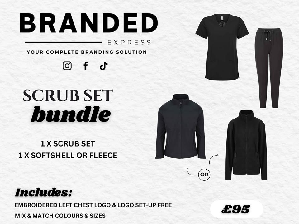 Scrub Set Bundle